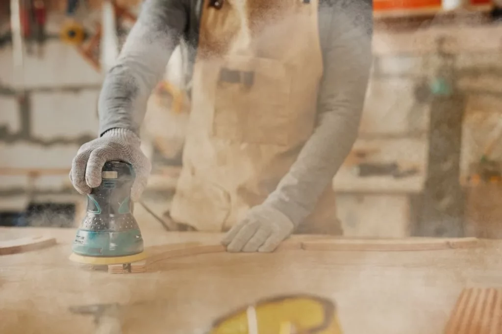 polvere nella lavorazione del legno